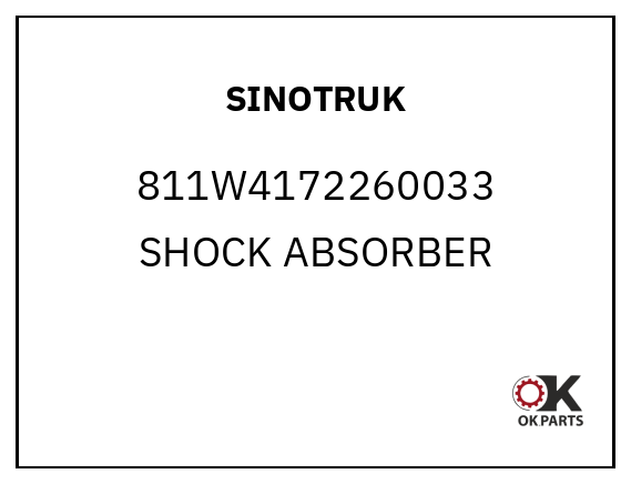 SINOTRUK 811W4172260033 SHOCK ABSORBER