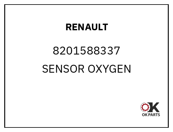 RENAULT 8201588337 SENSOR OXYGEN
