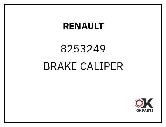 RENAULT 8253249 BRAKE CALIPER