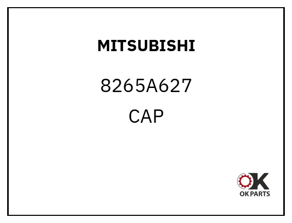 MITSUBISHI 8265A627 CAP