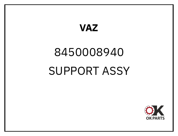 VAZ 8450008940 SUPPORT ASSY