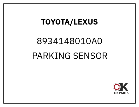 TOYOTA/LEXUS 8934148010A0 PARKING SENSOR