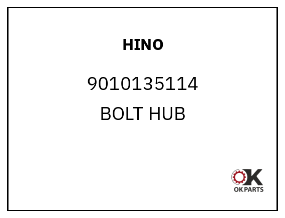 HINO 9010135114 BOLT HUB