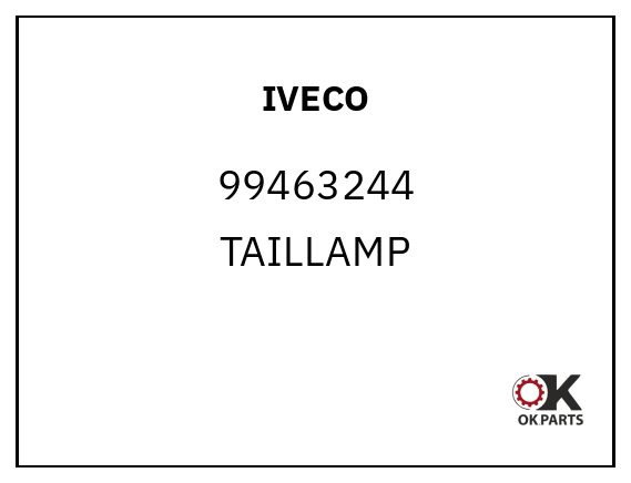 IVECO 99463244 TAILLAMP