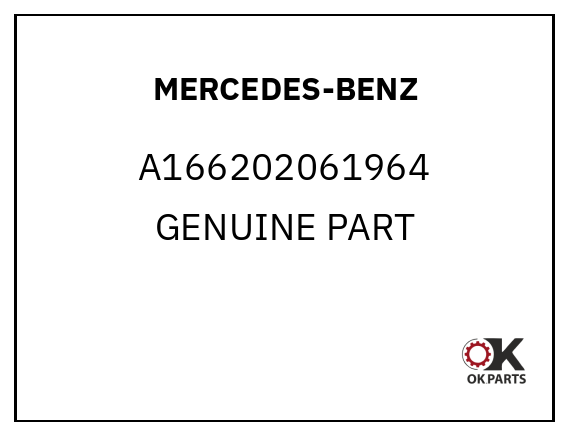 MERCEDES-BENZ A166202061964 GENUINE PART