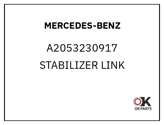 MERCEDES-BENZ A2053230917 STABILIZER LINK