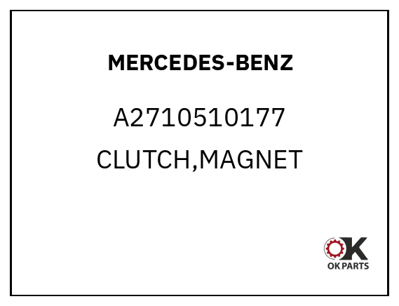 MERCEDES-BENZ A2710510177 CLUTCH,MAGNET