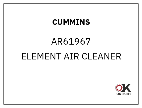 CUMMINS AR61967 ELEMENT AIR CLEANER