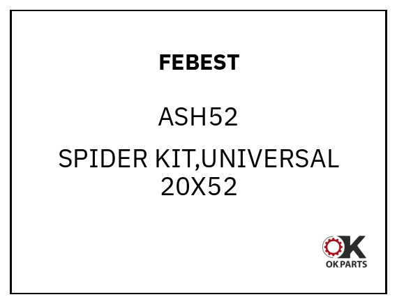 FEBEST ASH52 SPIDER KIT,UNIVERSAL 20X52
