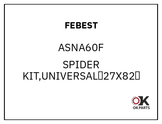 FEBEST ASNA60F SPIDER KIT,UNIVERSAL（27X82）