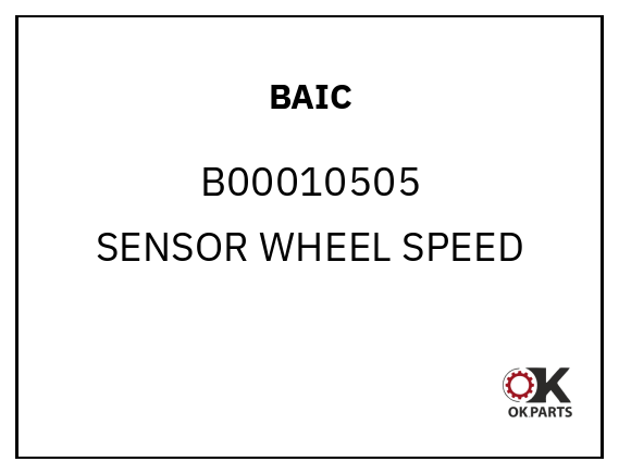 BAIC B00010505 SENSOR WHEEL SPEED