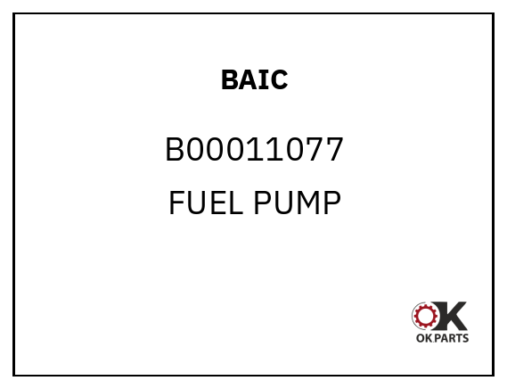 BAIC B00011077 FUEL PUMP