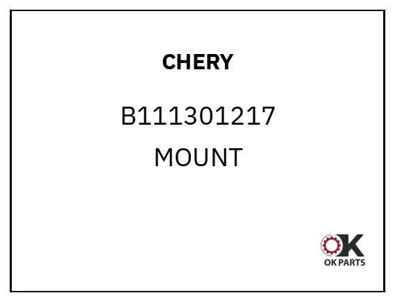 CHERY B111301217 MOUNT