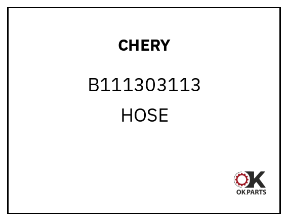 CHERY B111303113 HOSE