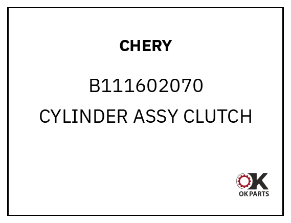 CHERY B111602070 CYLINDER ASSY CLUTCH