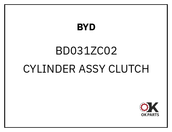 BYD BD031ZC02 CYLINDER ASSY CLUTCH