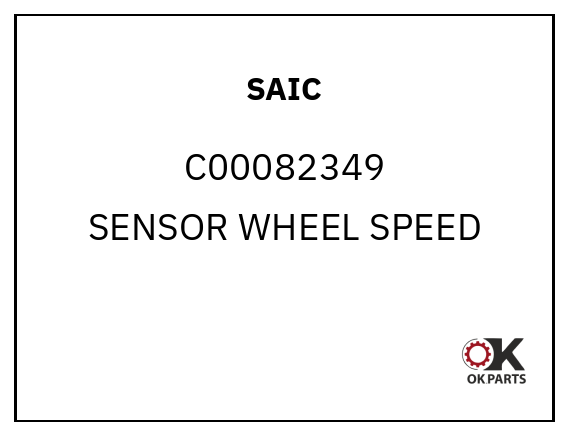 SAIC C00082349 SENSOR WHEEL SPEED