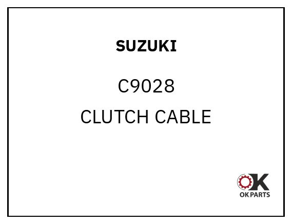 SUZUKI C9028 CLUTCH CABLE