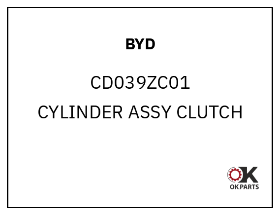 BYD CD039ZC01 CYLINDER ASSY CLUTCH