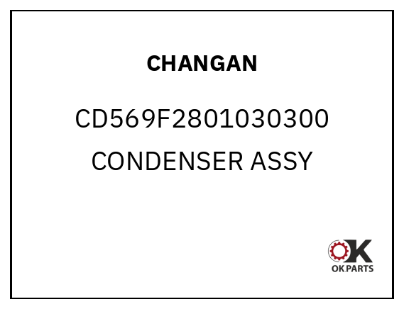 CHANGAN CD569F2801030300 CONDENSER ASSY