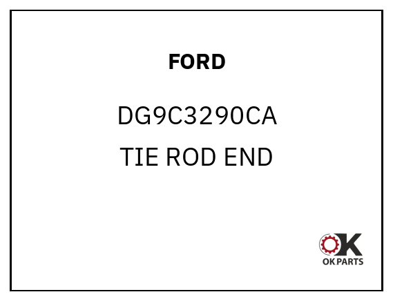 FORD DG9C3290CA TIE ROD END