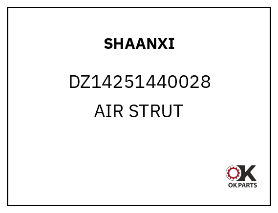 SHAANXI DZ14251440028 AIR STRUT