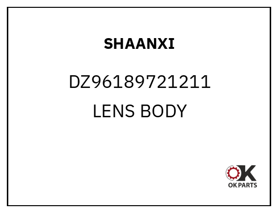 SHAANXI DZ96189721211 LENS BODY