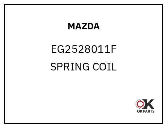 MAZDA EG2528011F SPRING COIL