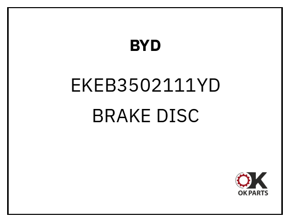 BYD EKEB3502111YD BRAKE DISC