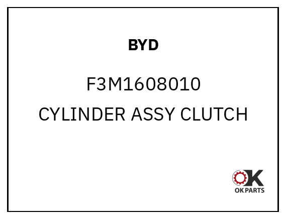 BYD F3M1608010 CYLINDER ASSY CLUTCH