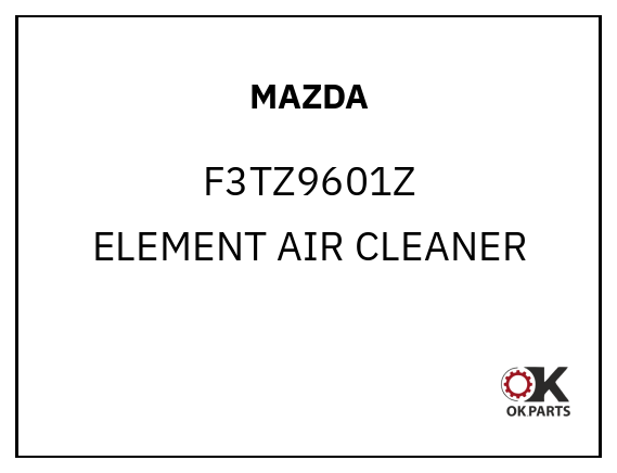 MAZDA F3TZ9601Z ELEMENT AIR CLEANER