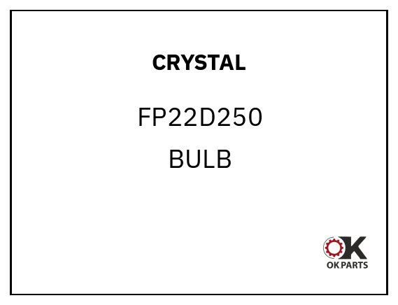 CRYSTAL FP22D250 BULB