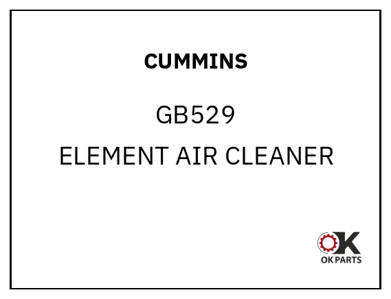 CUMMINS GB529 ELEMENT AIR CLEANER