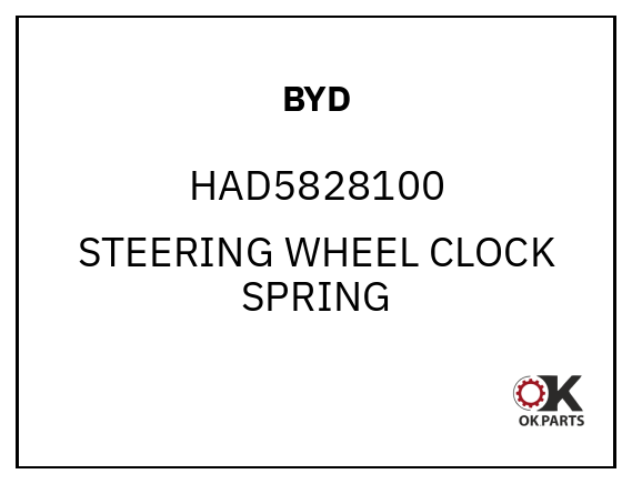 BYD HAD5828100 STEERING WHEEL CLOCK SPRING
