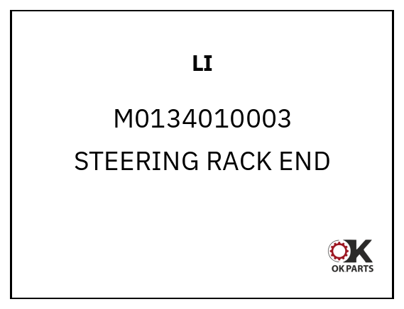 LI M0134010003 STEERING RACK END