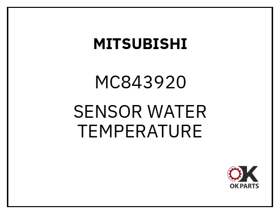 MITSUBISHI MC843920 SENSOR WATER TEMPERATURE