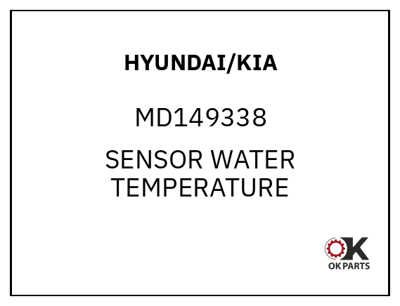 HYUNDAI/KIA MD149338 SENSOR WATER TEMPERATURE