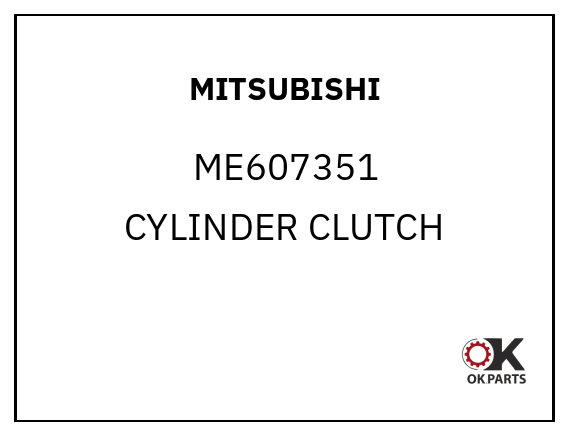 MITSUBISHI ME607351 CYLINDER CLUTCH