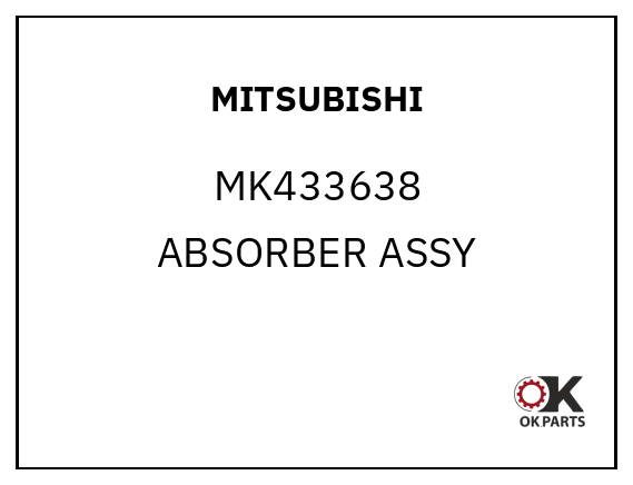 MITSUBISHI MK433638 ABSORBER ASSY