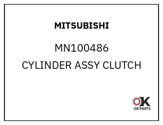 MITSUBISHI MN100486 CYLINDER ASSY CLUTCH