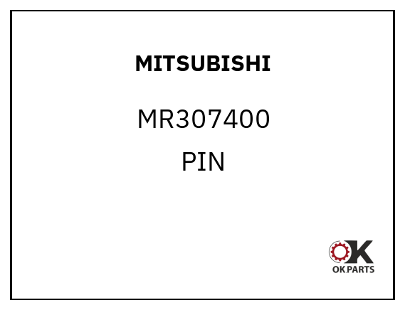 MITSUBISHI MR307400 PIN