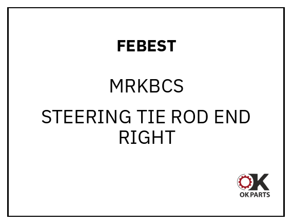 FEBEST MRKBCS STEERING TIE ROD END RIGHT