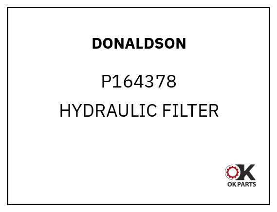 DONALDSON P164378 HYDRAULIC FILTER