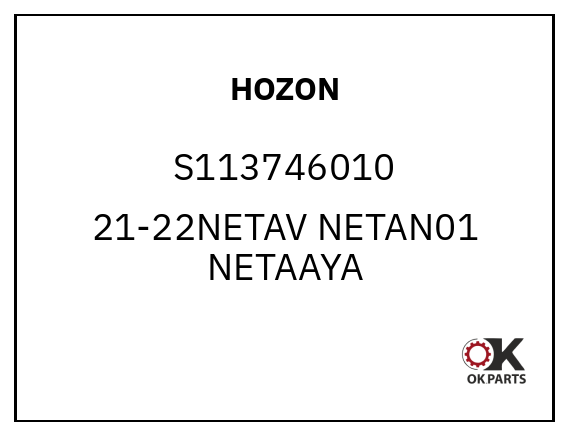 HOZON S113746010 21-22NETAV NETAN01 NETAAYA