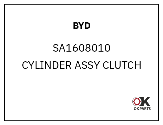 BYD SA1608010 CYLINDER ASSY CLUTCH