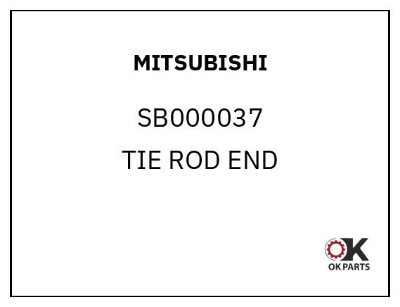 MITSUBISHI SB000037 TIE ROD END