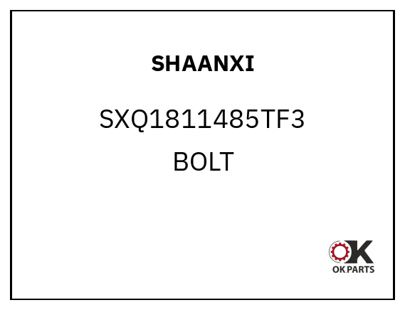 SHAANXI SXQ1811485TF3 BOLT