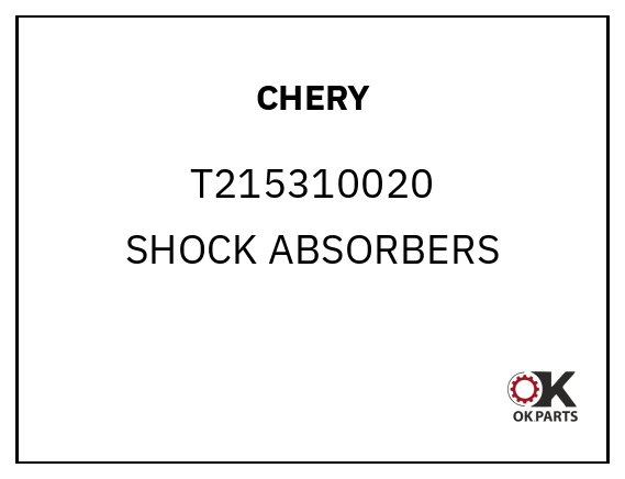 CHERY T215310020 SHOCK ABSORBERS
