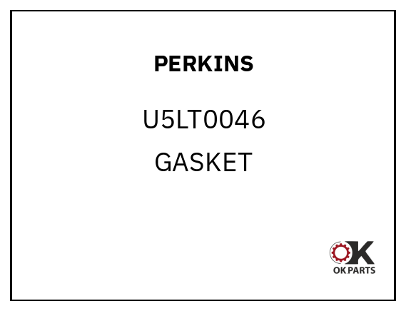 PERKINS U5LT0046 GASKET
