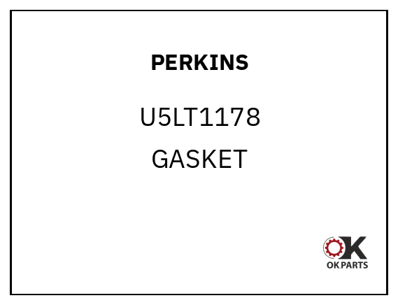 PERKINS U5LT1178 GASKET